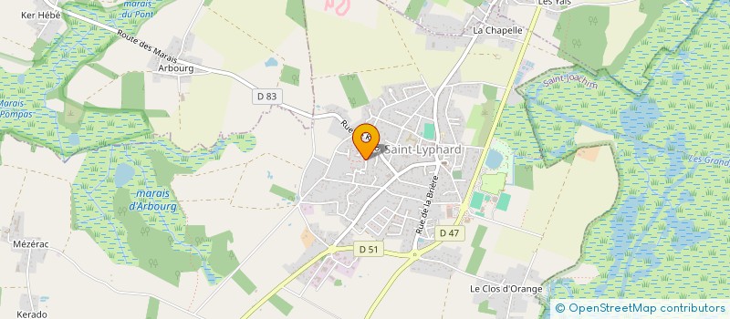 localisation de l'entreprise MONSIEUR GIOVANNI JEUVREY  SAINT-LYPHARD