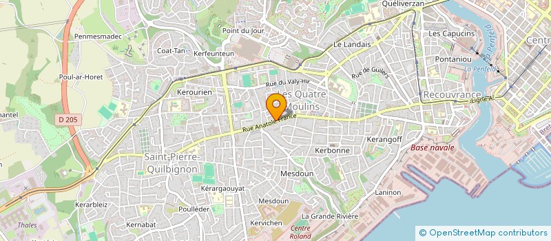 localisation de l'entreprise MONSIEUR GIOVANNI KOCHER à BREST