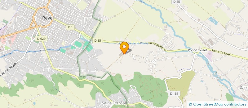 localisation de l'entreprise MONSIEUR GIOVANNI LATELLA  SOREZE