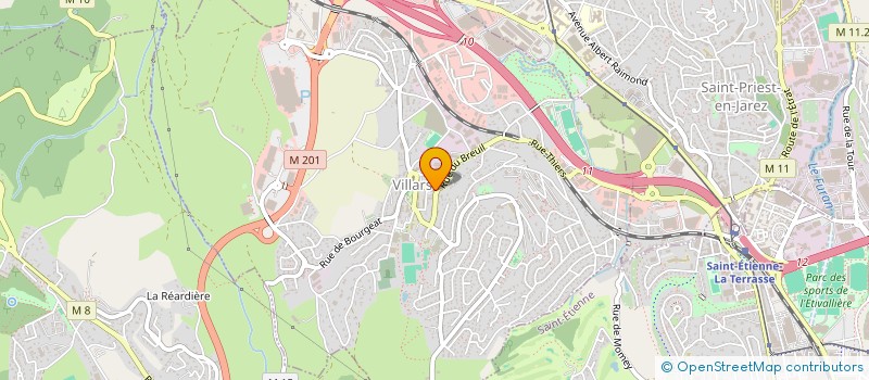 localisation de l'entreprise MONSIEUR GIOVANNI LAURIA  LE BEAUSSET