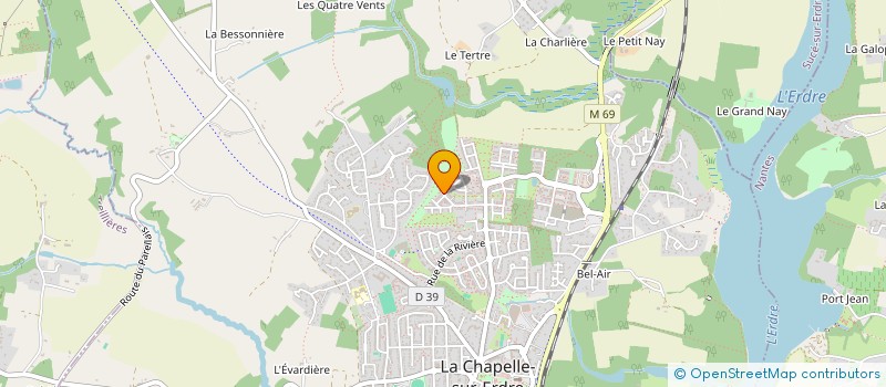 localisation de l'entreprise MONSIEUR GIOVANNI LECAM à LA CHAPELLE-SUR-ERDRE