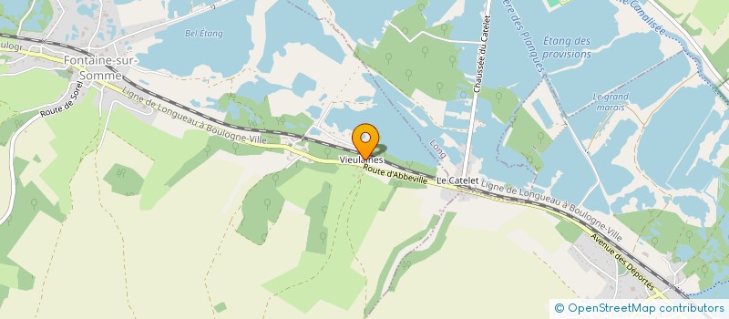 localisation de l'entreprise MONSIEUR GIOVANNI LEFEBVRE  FONTAINE-SUR-SOMME