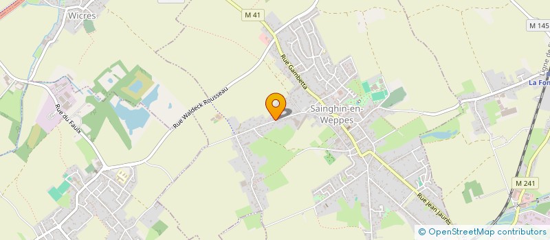 localisation de l'entreprise MONSIEUR GIOVANNI LEMAIRE à SAINGHIN-EN-WEPPES
