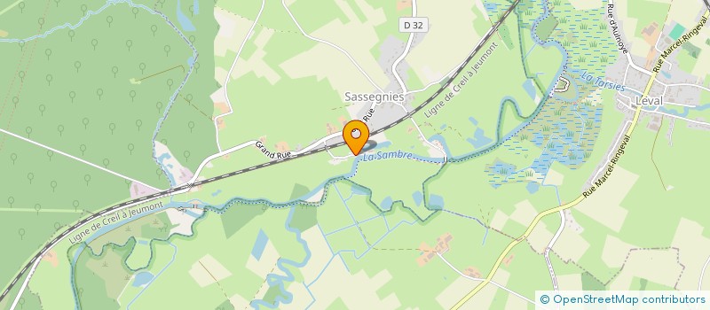 localisation de l'entreprise MONSIEUR GIOVANNI LIBERATOSCIOLI  SASSEGNIES