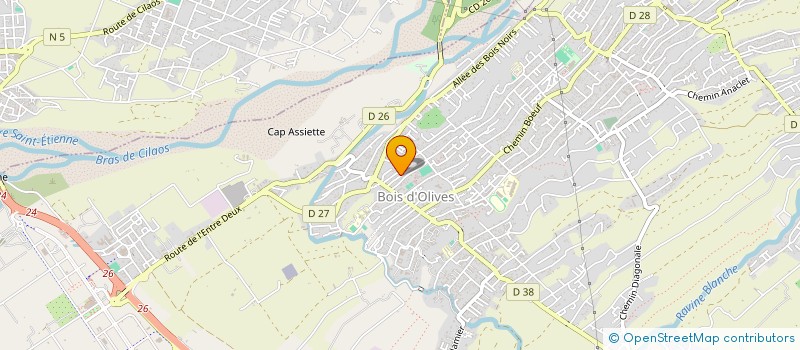 localisation de l'entreprise MONSIEUR GIOVANNI MAITRE  SAINT-PIERRE