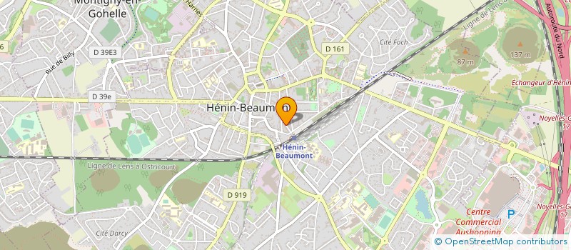 localisation de l'entreprise MONSIEUR GIOVANNI MALDONATO à HENIN-BEAUMONT