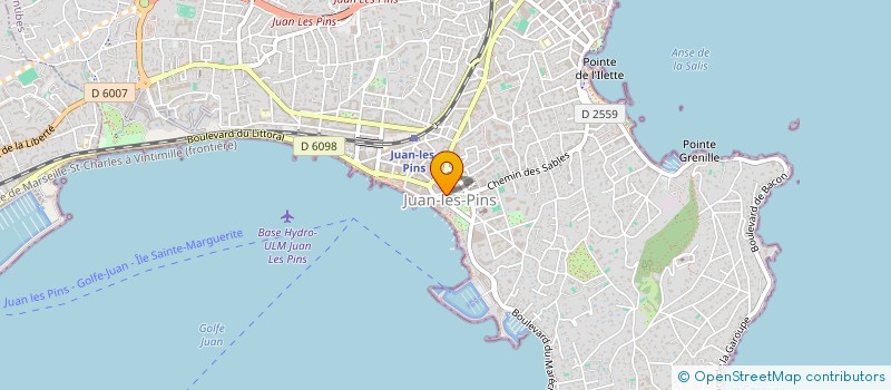 localisation de l'entreprise MONSIEUR GIOVANNI MARANGIO à ANTIBES