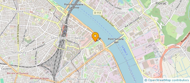 localisation de l'entreprise MONSIEUR GIOVANNI MEDJO  BORDEAUX