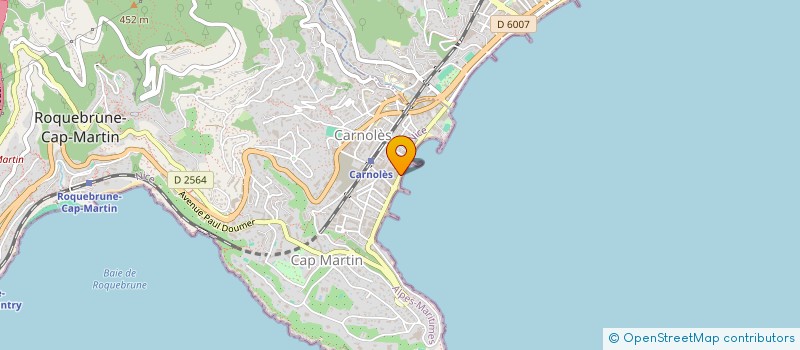 localisation de l'entreprise MONSIEUR GIOVANNI MENIS à ROQUEBRUNE-CAP-MARTIN