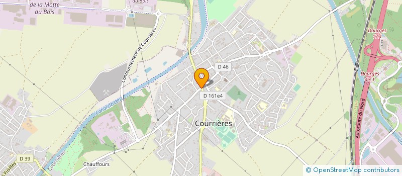 localisation de l'entreprise MONSIEUR GIOVANNI MISTRETTA à COURRIERES