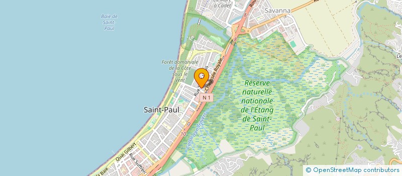 localisation de l'entreprise MONSIEUR GIOVANNI MOUNICHY  SAINT-PAUL