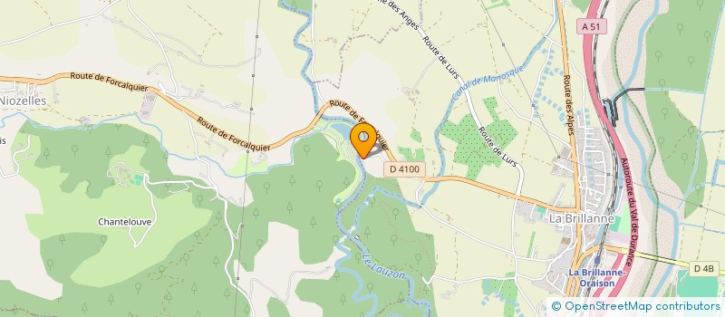 localisation de l'entreprise MONSIEUR GIOVANNI PADUANO  LA BRILLANNE