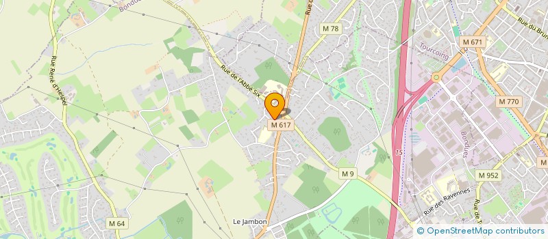 localisation de l'entreprise MONSIEUR GIOVANNI PAEMELAERE  BONDUES