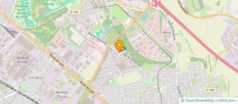 localisation de l'entreprise MONSIEUR GIOVANNI PAGLIAROLI  SAINT-PRIEST