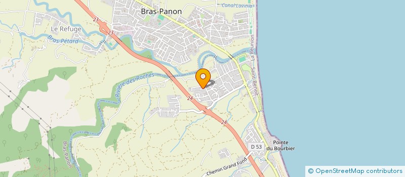 localisation de l'entreprise MONSIEUR GIOVANNI PATCHE  SAINT-BENOIT