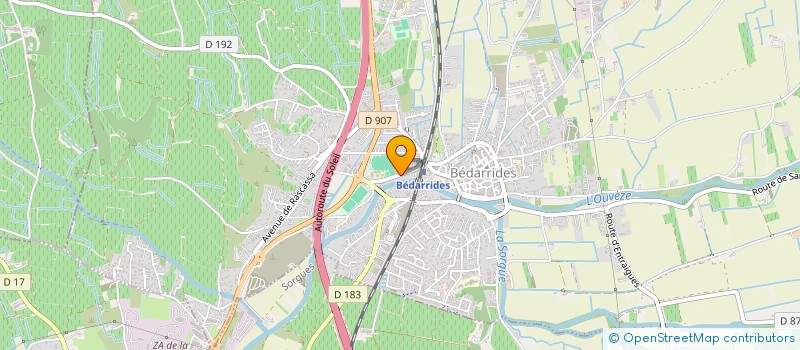 localisation de l'entreprise MONSIEUR GIOVANNI PATELLARO  BEDARRIDES