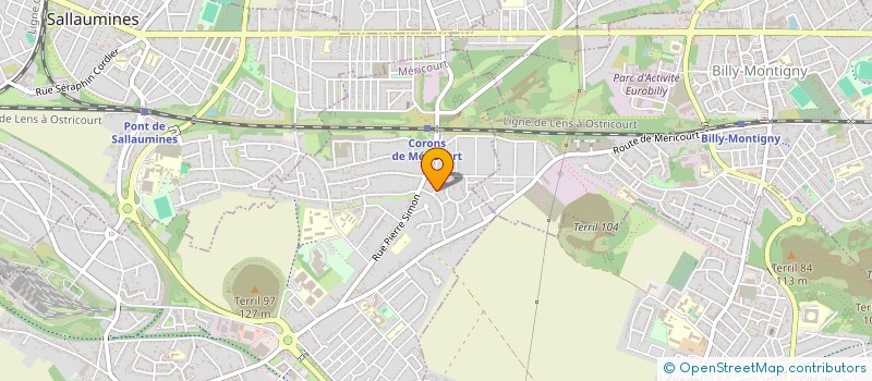 localisation de l'entreprise MONSIEUR GIOVANNI PEDERENCINO  MERICOURT