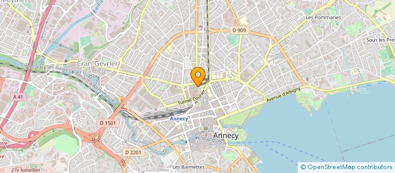 localisation de l'entreprise MONSIEUR GIOVANNI PERUCCON à ANNECY