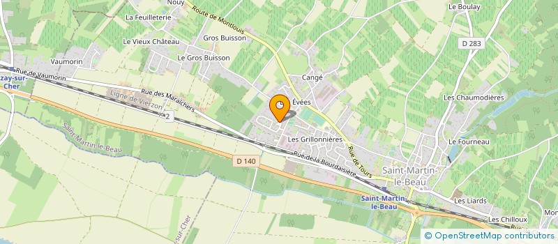 localisation de l'entreprise MONSIEUR GIOVANNI PETRY  SAINT-MARTIN-LE-BEAU