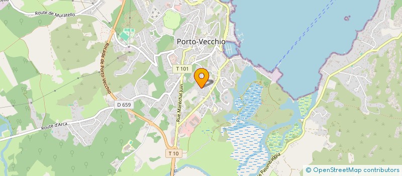 localisation de l'entreprise MONSIEUR GIOVANNI PINTADU à PORTO-VECCHIO