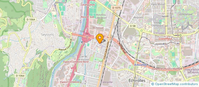 localisation de l'entreprise MONSIEUR GIOVANNI POSOCCO à ECHIROLLES