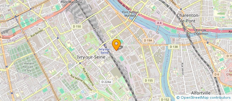 localisation de l'entreprise MONSIEUR GIOVANNI RIBEIRO  IVRY-SUR-SEINE