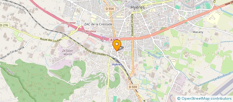 localisation de l'entreprise MONSIEUR GIOVANNI RIPET à HYERES