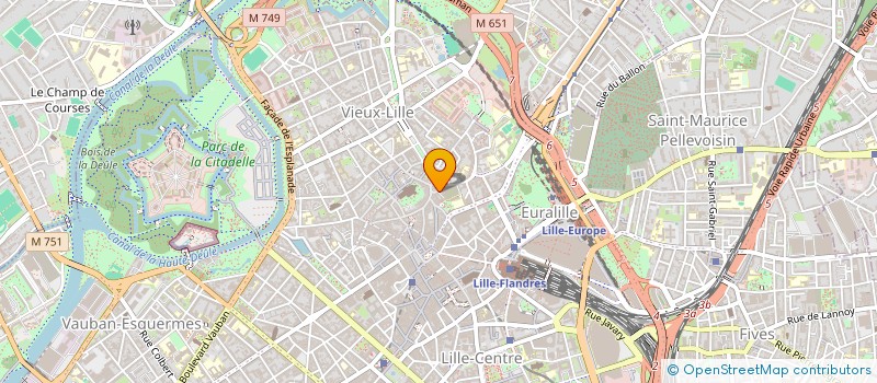 localisation de l'entreprise MONSIEUR GIOVANNI ROSEAU  LILLE