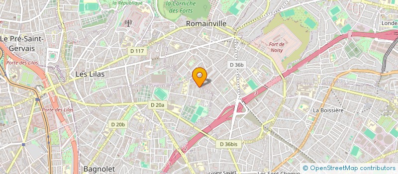 localisation de l'entreprise MONSIEUR GIOVANNI ROSSI à BAGNOLET