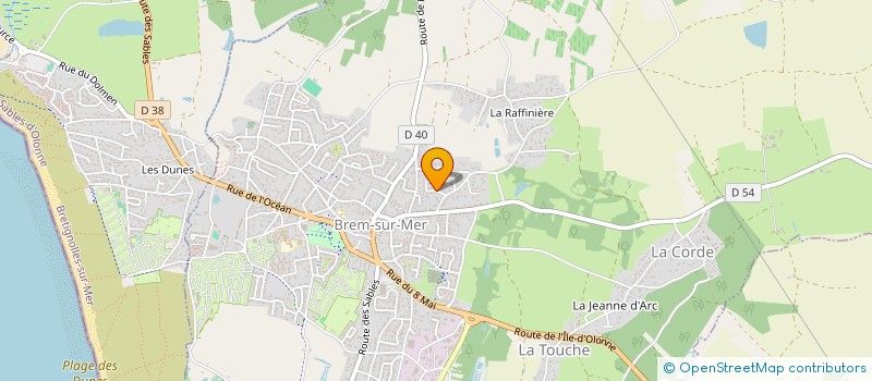 localisation de l'entreprise MONSIEUR GIOVANNI ROSSI à BREM-SUR-MER