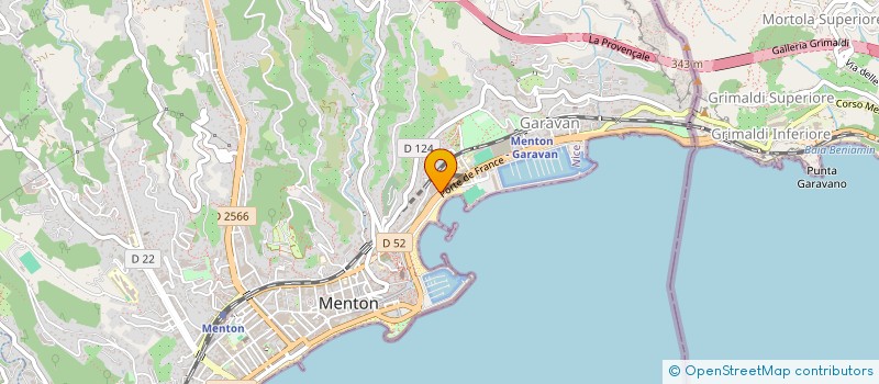 localisation de l'entreprise MONSIEUR GIOVANNI SARDO à MENTON