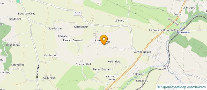 localisation de l'entreprise MONSIEUR GIOVANNI SCAVINO  BOURBRIAC