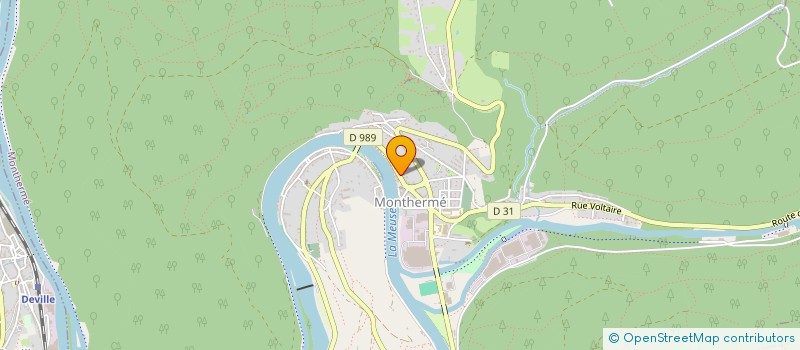 localisation de l'entreprise MONSIEUR GIOVANNI SCIASCIA  MONTHERME