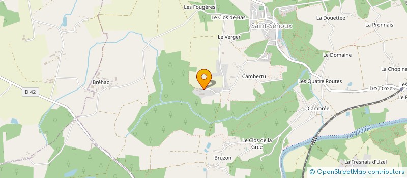 localisation de l'entreprise MONSIEUR GIOVANNI SEBDOUN  SAINT-SENOUX