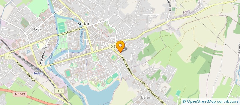 localisation de l'entreprise MONSIEUR GIOVANNI SPADAFORA à SEDAN