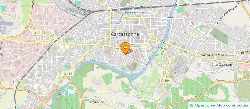 localisation de l'entreprise MONSIEUR GIOVANNI SUEUR  CARCASSONNE