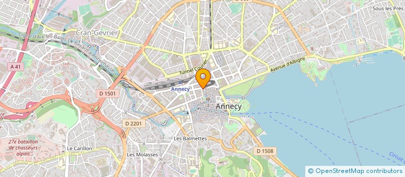 localisation de l'entreprise MONSIEUR GIOVANNI TABORSKI à ANNECY