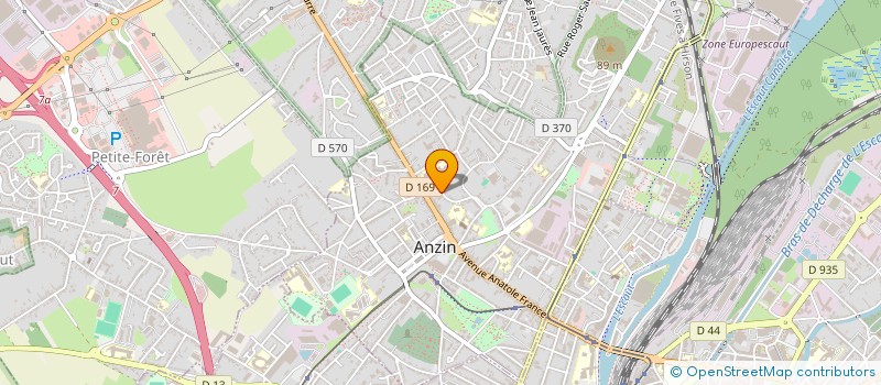 localisation de l'entreprise MONSIEUR GIOVANNI TAJKULOVIC  ANZIN