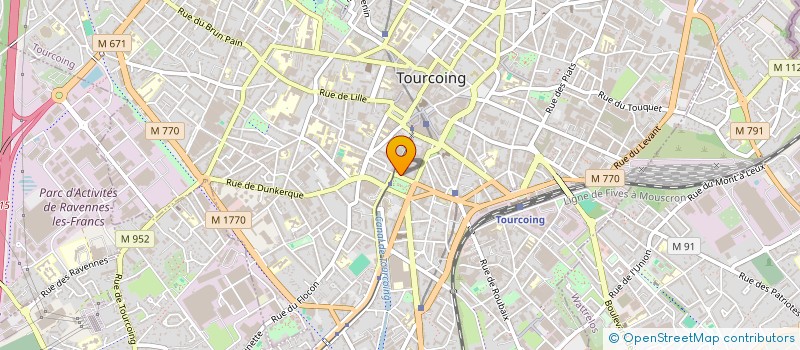 localisation de l'entreprise MONSIEUR GIOVANNI TASCA  TOURCOING