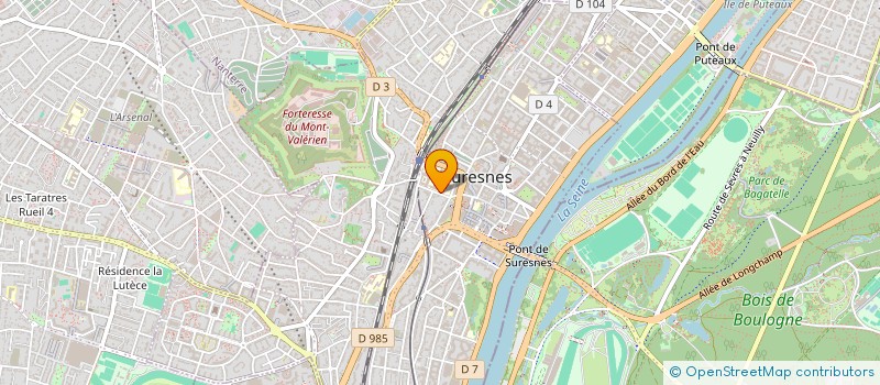 localisation de l'entreprise MONSIEUR GIOVANNI TEODORI à SURESNES
