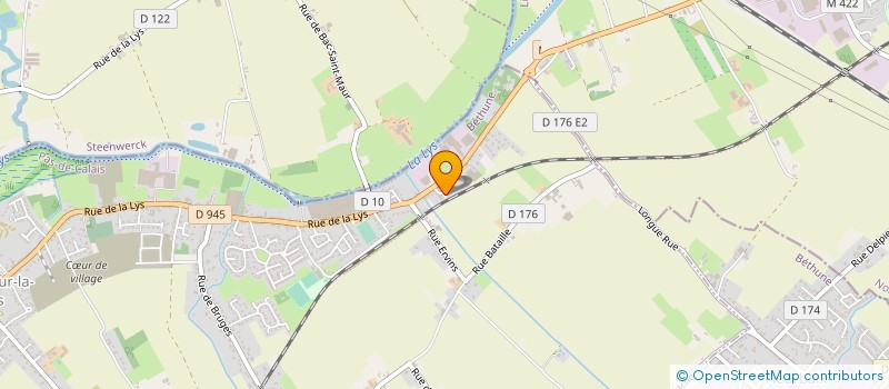 localisation de l'entreprise MONSIEUR GIOVANNI TULLIER  SAILLY-SUR-LA-LYS