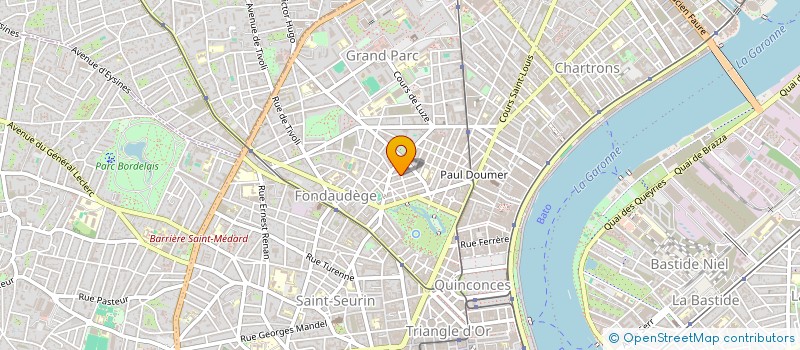 localisation de l'entreprise MONSIEUR GIOVANNI VERGARA à BORDEAUX