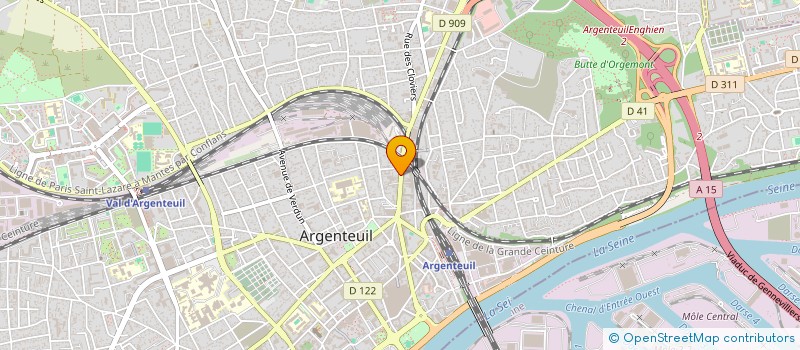 localisation de l'entreprise MONSIEUR GIOVANNI VIOLA à ARGENTEUIL