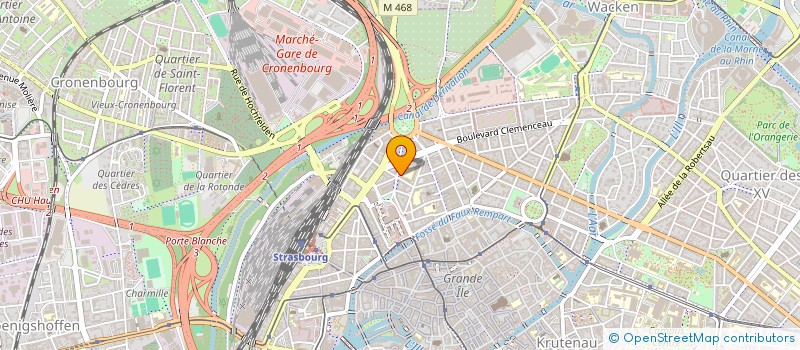 localisation de l'entreprise MONSIEUR GIOVANNI WESTERFELD à STRASBOURG