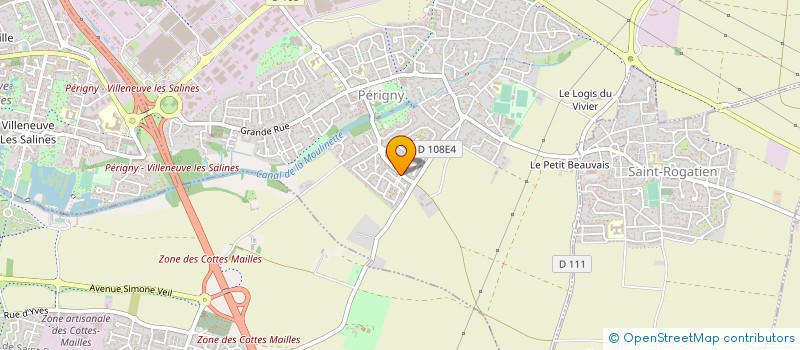 localisation de l'entreprise MONSIEUR GIOVANNI WINDRESTEIN  PERIGNY