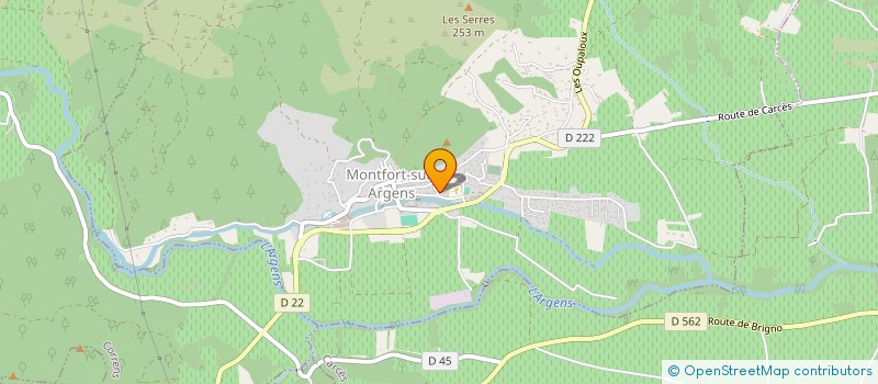 localisation de l'entreprise MONSIEUR GIOVANNI ZOCCOLO à MONTFORT-SUR-ARGENS