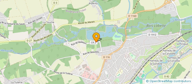 localisation de l'entreprise MONSIEUR GIOVANNY BESSON  BREUILLET