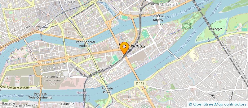 localisation de l'entreprise MONSIEUR GIOVANNY DIQUERREAU à NANTES