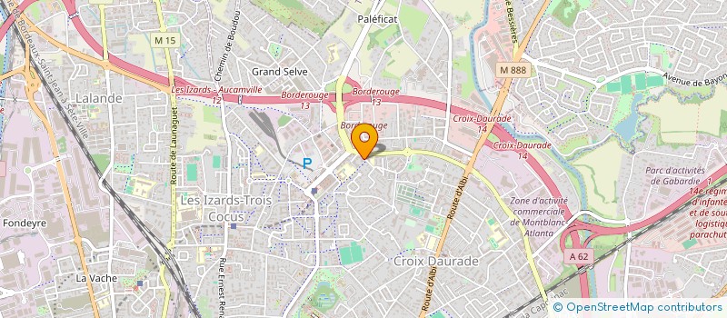 localisation de l'entreprise MONSIEUR GIOVANNY SEYE  TOULOUSE