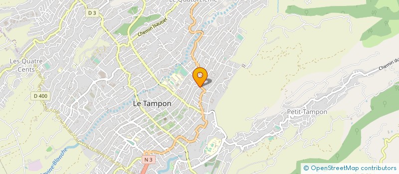 localisation de l'entreprise MONSIEUR GIOVANNY TROVALET à LE TAMPON